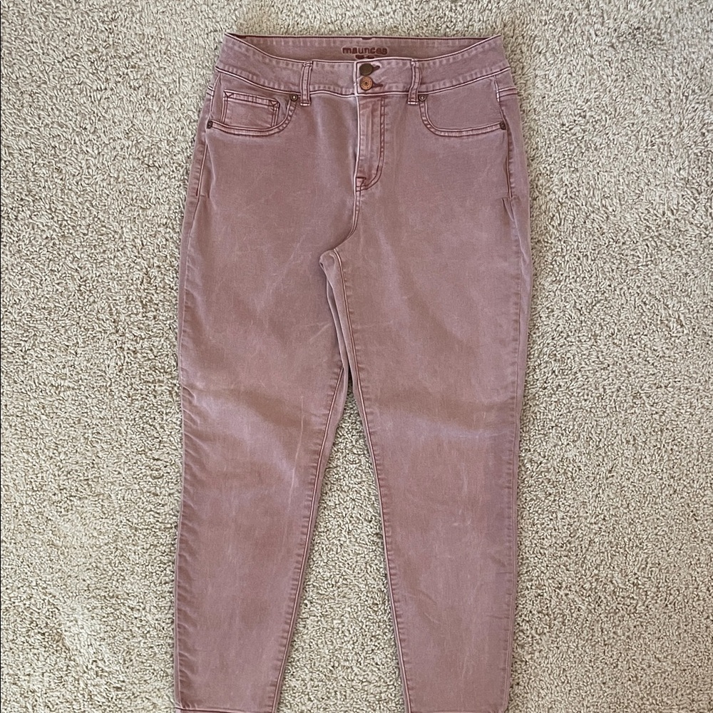 Maurices Women's Mauve Skinny Jeans